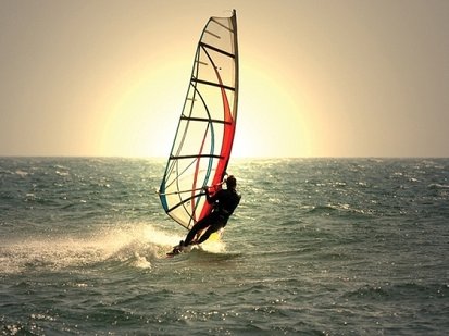 Water sports in St Savinien